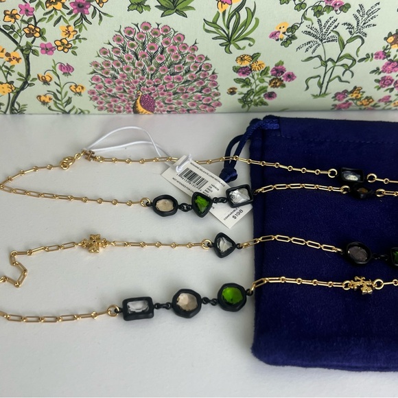 New Tory Burch ROXANNE DELICATE LONG NECKLACE - Picture 13 of 15